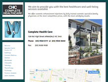 Tablet Screenshot of completehealthcare.org